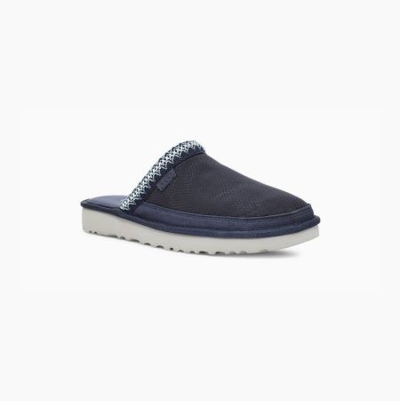 UGG Tasman Slip-On ULD Mono Dark Blue Slippers for Men (TSWZ45689)